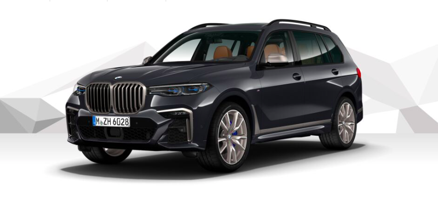 BMW X7 M50d xDRIVE Mpaket - šedá metalíza arctic